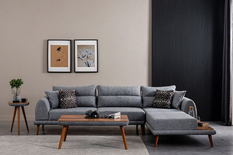 DECOR CORNER SOFA ANTHRACITE